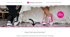 Desktop Screenshot of diyweddingplanning.net