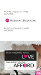 Mobile Screenshot of diyweddingplanning.net